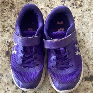 Under Armour Kids Purple Athletic Shoes